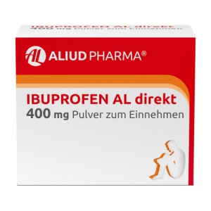 Abbildung: Ibuprofen AL direkt 400 mg Pulver zum Einnehmen, 20 St.