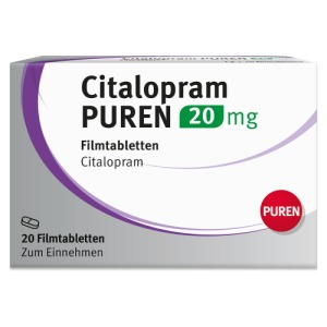 Citalopram Puren 20 mg Filmtabletten 20 St