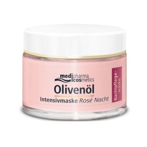 Abbildung: Medipharma Olivenöl Intensivmaske Rose Nachtcreme, 50 ml