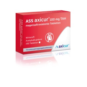 Abbildung: ASS axicur 100 mg TAH, 100 St.