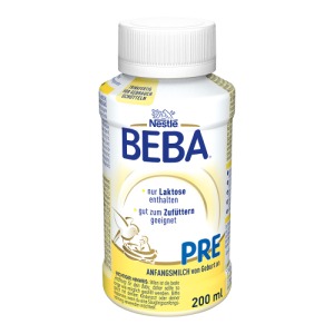 Abbildung: Nestlé BEBA Anfangsmilch PRE, 6 x 200 ml