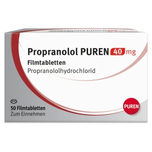 Propranolol Puren 40 mg Filmtabletten 50 St