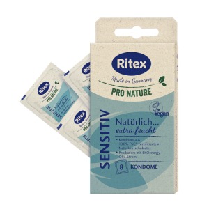 Abbildung: Ritex PRO NATURE Sensitiv Kondome, 8 St.
