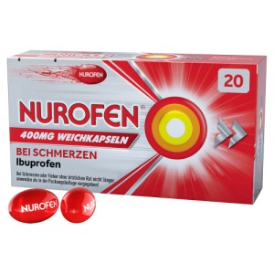 Abbildung: NUROFEN 400 mg Ibuprofen, 20 St.