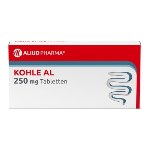 Abbildung: Kohle AL 250 mg, 20 St.