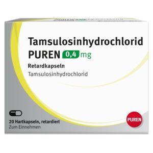 TAMSULOSINHYDROCHLORID PUREN 0,4 mg Retardkapseln 20 St