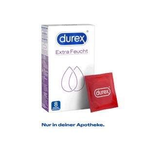 Abbildung: DUREX Extra Feucht Kondome, 8 St.