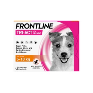 Abbildung: FRONTLINE TRI-ACT Hund (5-10kg), 6 St.