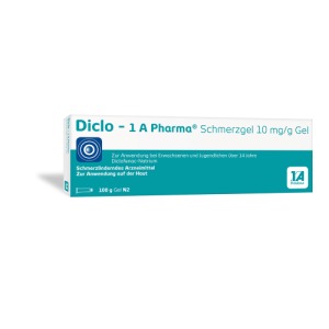 Abbildung: Diclo - 1 A Pharma Schmerzgel 10 mg/g, 100 g