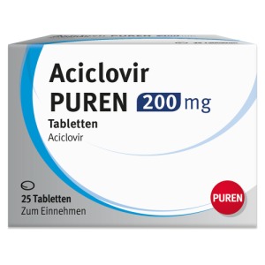 Aciclovir Puren 200 mg Tabletten 25 St