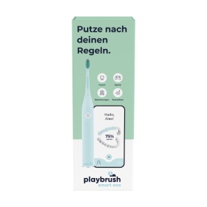 Abbildung: Playbrush Smart One Schallzahnbürste mit App Mint, 1 St.