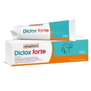Abbildung: Diclox Forte 20 mg/g Gel, 150 g