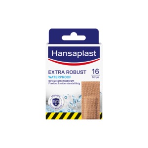 Abbildung: Hansaplast Extra Robust wasserdicht Pfla, 16 St.