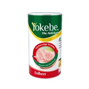 Abbildung: Yokebe Erdbeer Lactosefrei Pulver, 500 g