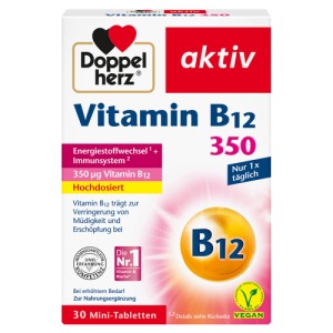 Abbildung: Doppelherz Vitamin B12 350 Tabletten, 30 St.