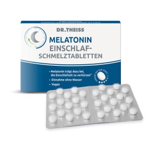 DR. THEISS Melatonin Einschlaf-Schmelztabletten 30 St