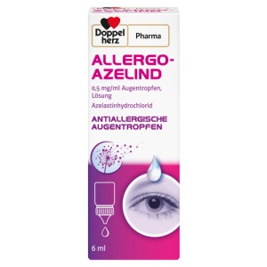 Abbildung: Allergo-azelind Doppelherzpha. 0,5 mg/ml, 6 ml