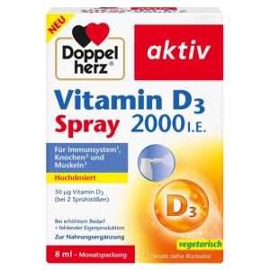 Doppelherz Vitamin D3 2000 I.e. Spray 8 ml
