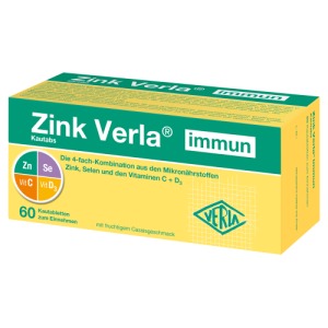 Zink Verla® immun Kautabs, 60 St.