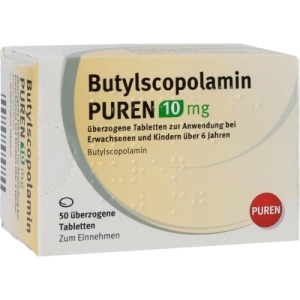 Butylscopolamin Puren 10 Mg überzogene Tabletten 50 St