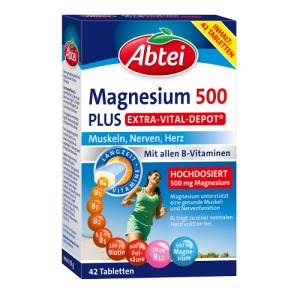 Abtei Magnesium 500 Plus Vital Depot Tab