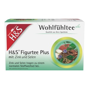 H&s Figurtee Plus Mit Zink Und Selen 20X1,5 g