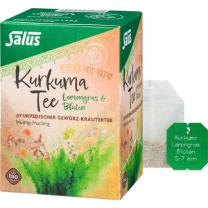 Kurkuma Tee - Lemongras & Blüten Bio Salus 15 St