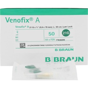 Venofix A Venenpunktionsb.21 G 0,8x19mm 1 St