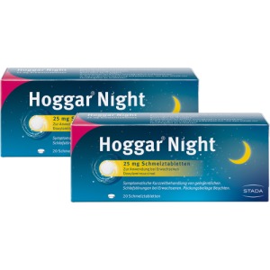 Hoggar Night 25 mg 2X20 St
