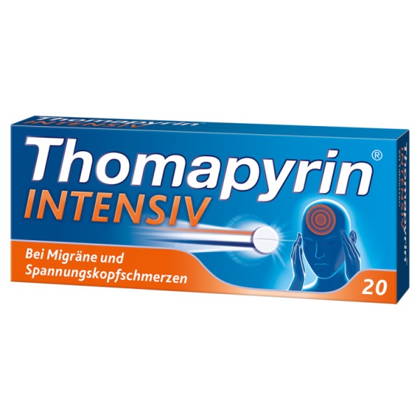 Thomapyrin INTENSIV Migräne Tabletten – 20 St.