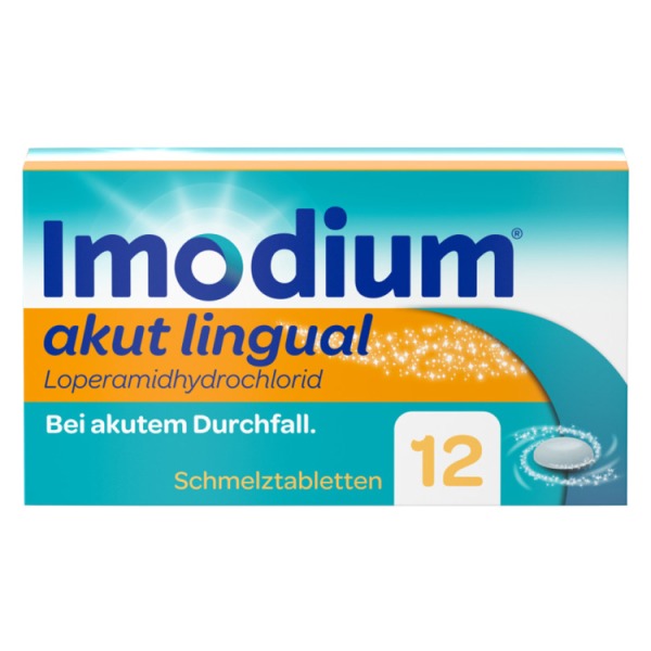 Imodium akut lingual Schmelztabletten – 12 St