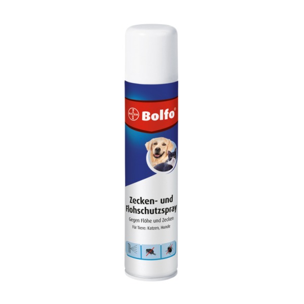Bolfo Zecken- und Flohschutzspray für Tiere, 250 ml