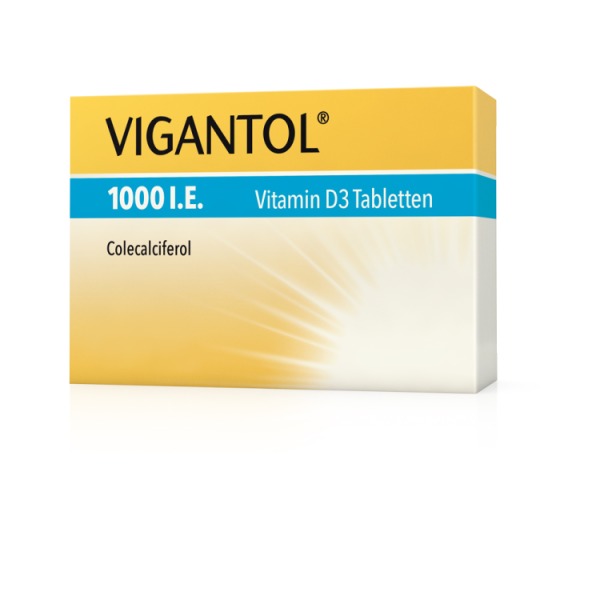 Vigantol 1000 I.E. Vitamin D3 Tabletten – 100 St