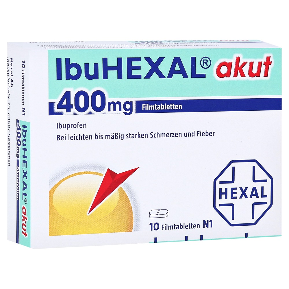 IbuHEXAL  akut 400 mg 10 St