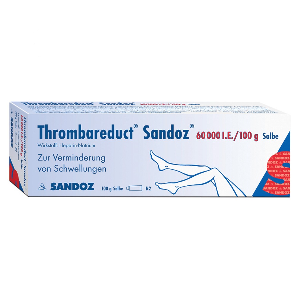 Thrombareduct Sandoz 60.000 I.E. Salbe 100  g