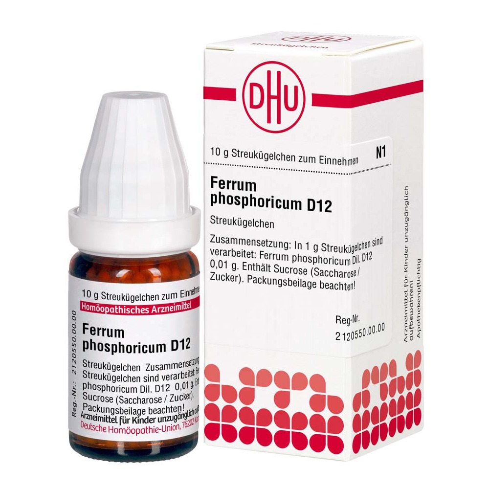 Ferrum phosphoricum D12 Globuli 10  g
