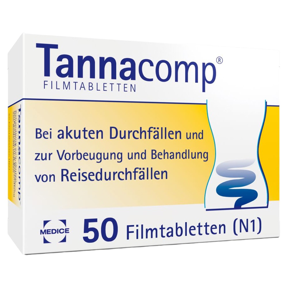 Tannecomp Filmtabeletten gegen akuten Durchfall