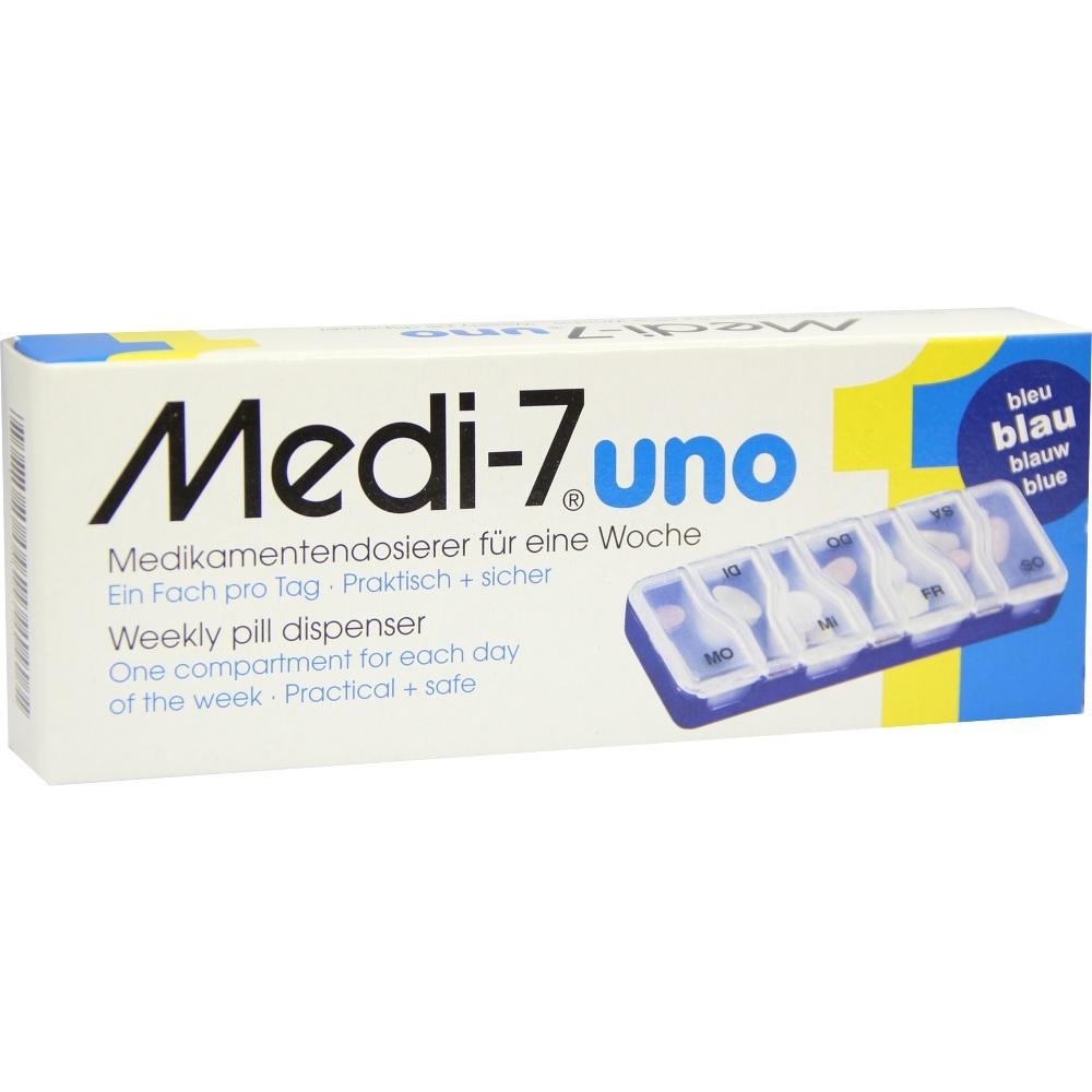 MEDI 7 uno Medikamentendosierer für 7 Ta 1 St