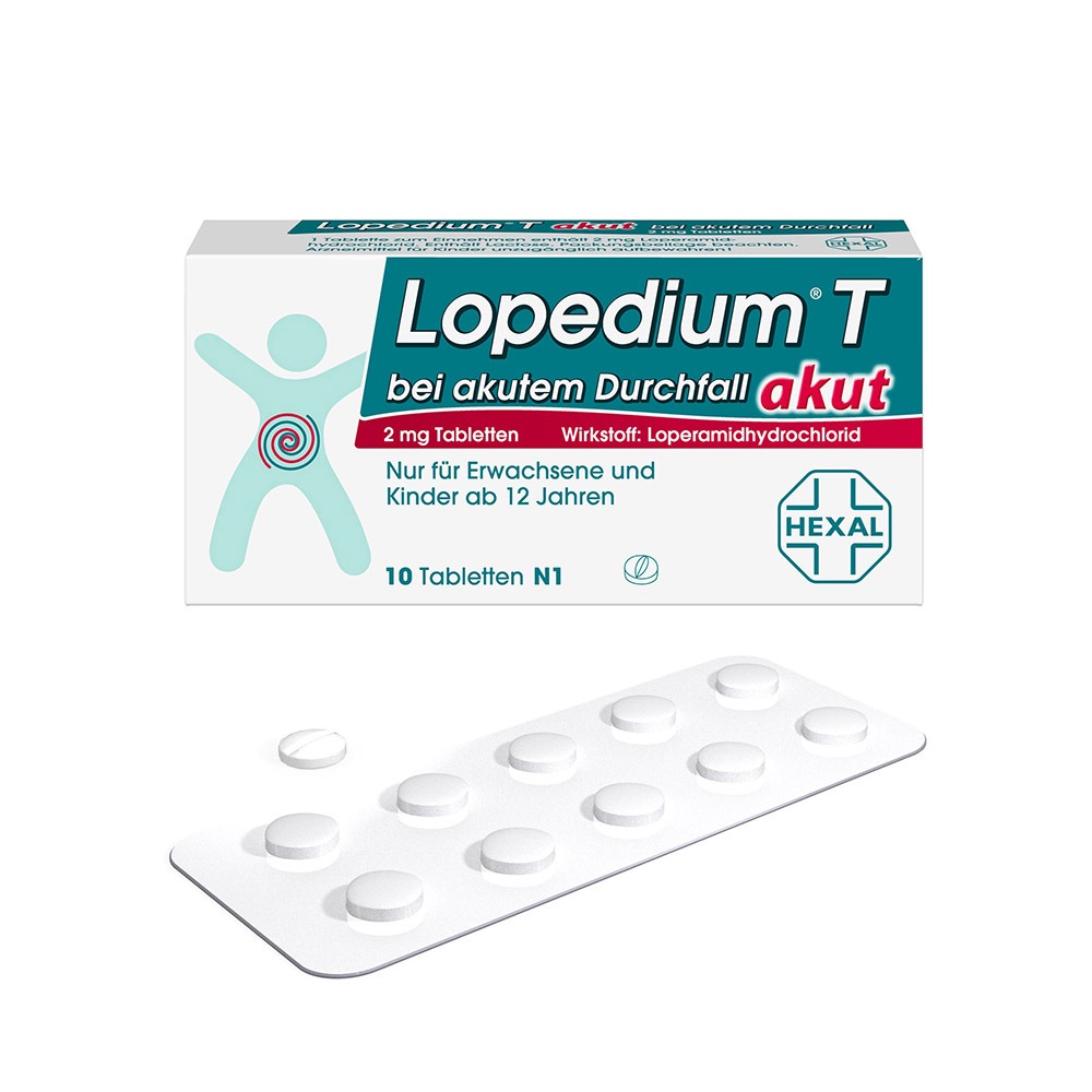 Lopedium T akut 10 St