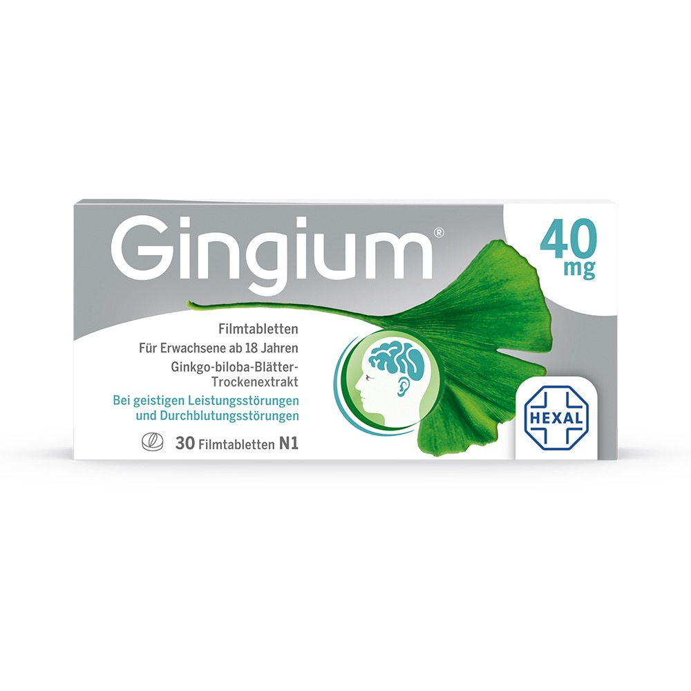 Gingium 40 mg 30 St