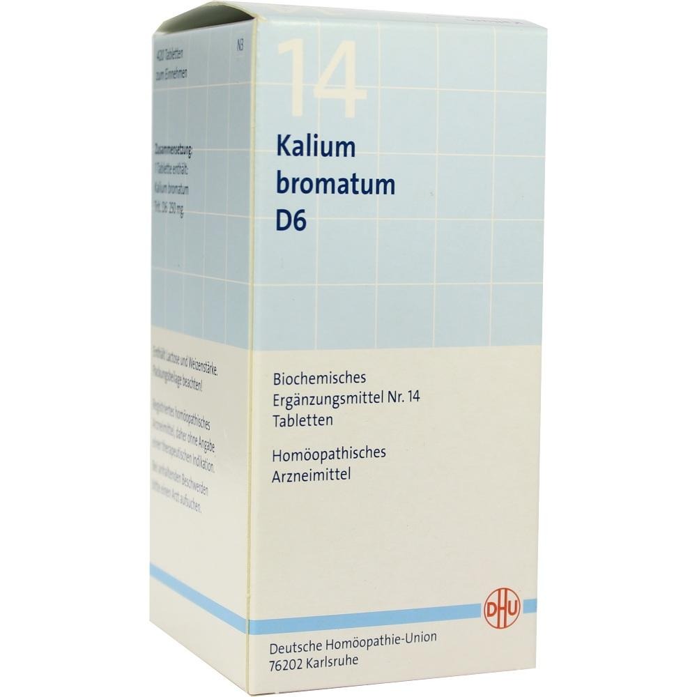 DHU Schüßler-Salz Nr. 14 Kalium bromatum D6 420 St