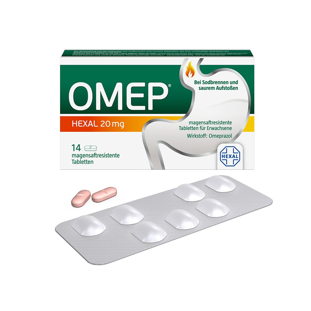 OMEP HEXAL 20 mg 14 St