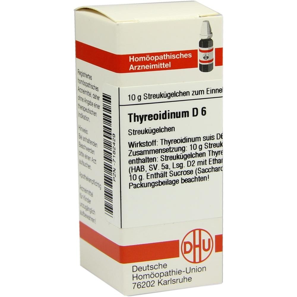 Thyreoidinum D 6 Globuli 10  g