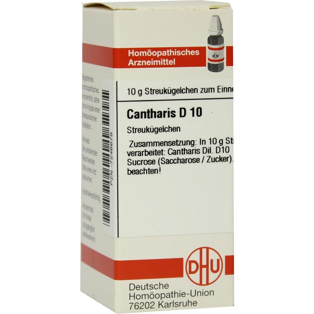 Cantharis D 10 Globuli 10  g