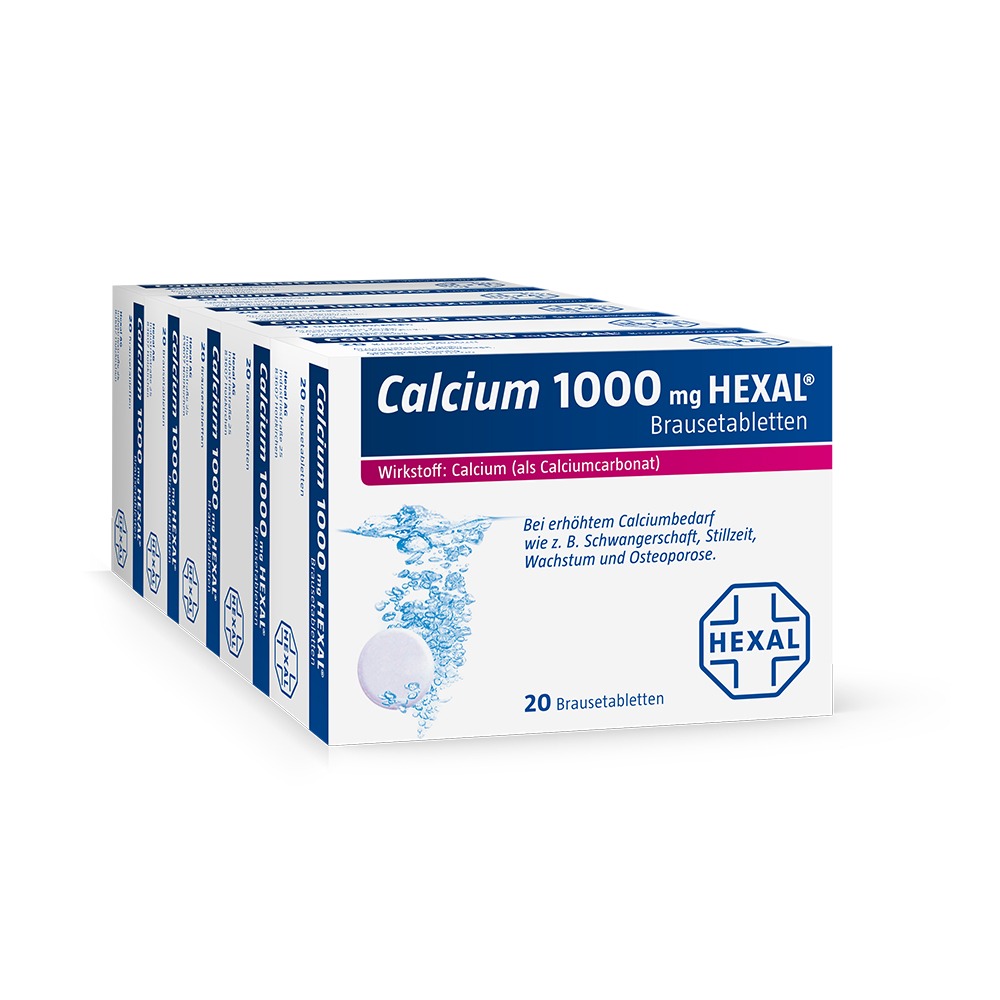 Calcium 1000 mg HEXAL 100  St