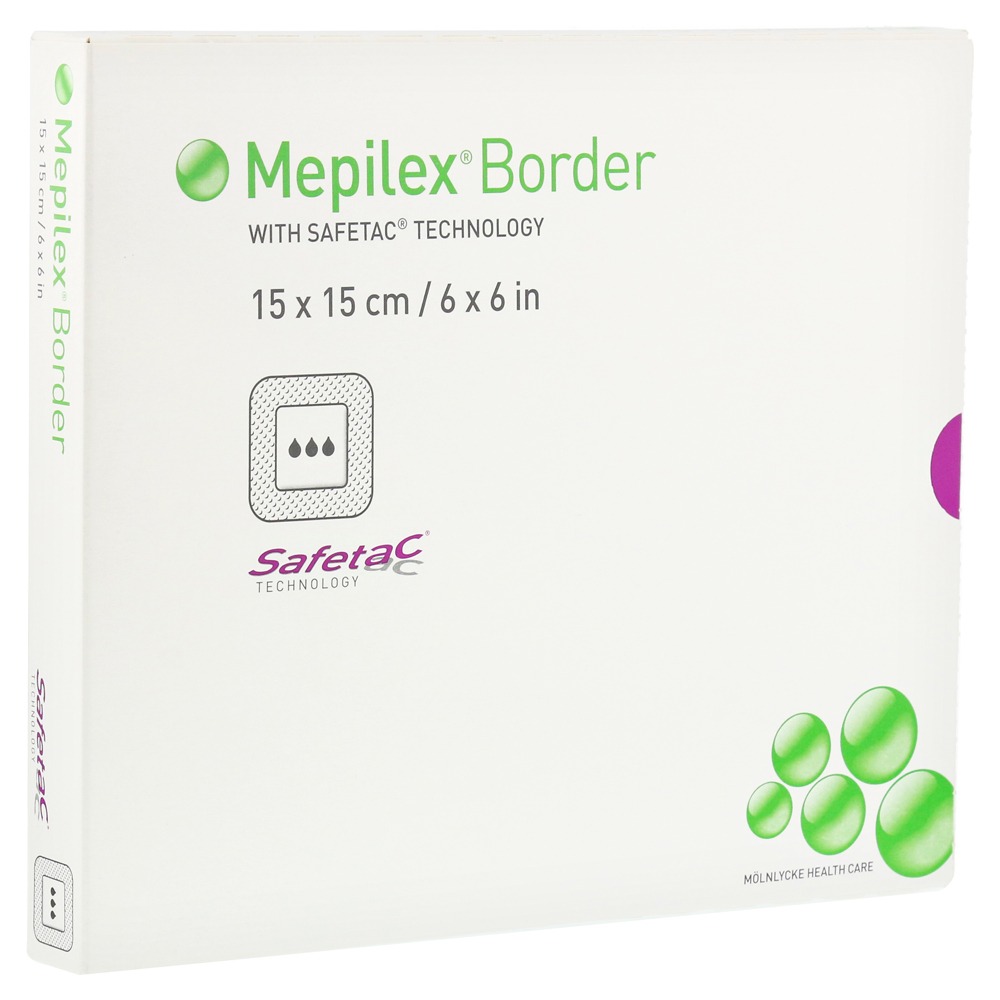 Mepilex Border Schaumverband 15x15 cm 5  St