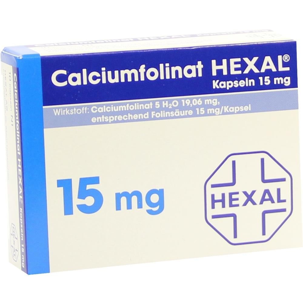 Calciumfolinat HEXAL 15 mg 10 St