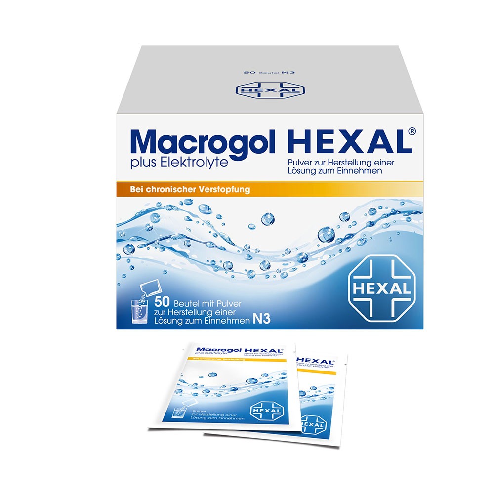 Macrogol HEXAL plus Elektrolyte 50 St