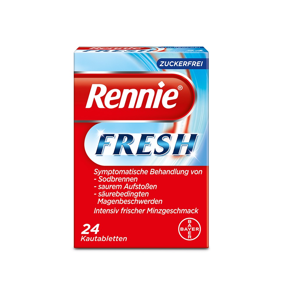 Rennie Fresh bei Sodbrennen 24 St