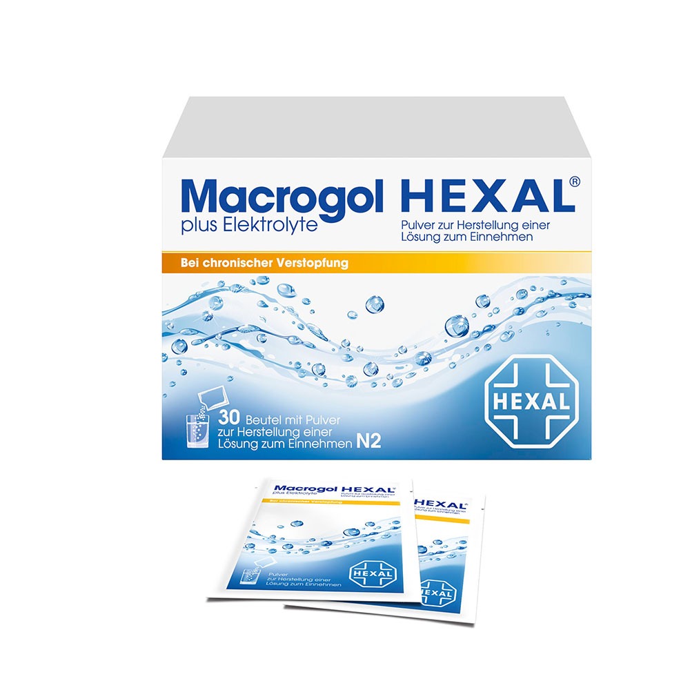 Macrogol Hexal plus Elektrolyte 30  St
